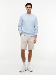 Terry Crew Neck Sweatshirt — Blue 2