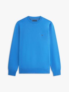 Terry Crew Neck Sweatshirt — Blue 5