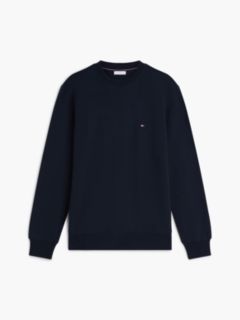 Terry Crew Neck Sweatshirt — Blue 6
