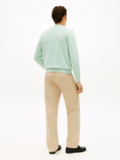 Terry Crew Neck Sweatshirt — Green 4