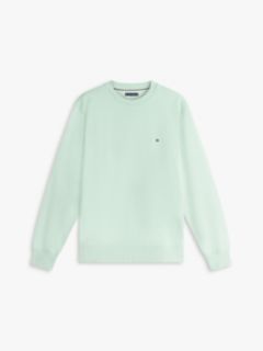 Terry Crew Neck Sweatshirt — Green 5