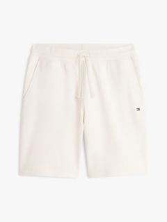 Flag Embroidery Terry Sweat Shorts — Yellow 5