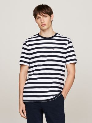 blue patch pocket t-shirt for men tommy hilfiger