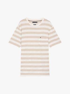 multi regular fit t-shirt mit brusttasche für herren - tommy hilfiger