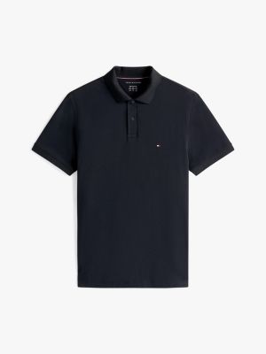 blau performance th flex regular fit poloshirt für herren - tommy hilfiger