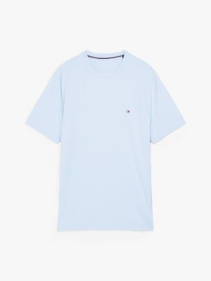 blau performance th flex t-shirt für herren - tommy hilfiger