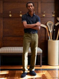 Slim Fit Tipped Polo Shirt — Blue 5