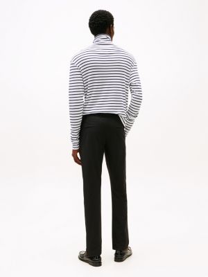 black denton moisture wicking straight chinos for men tommy hilfiger