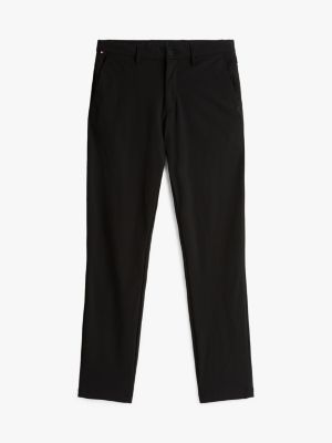 black denton moisture wicking straight chinos for men tommy hilfiger