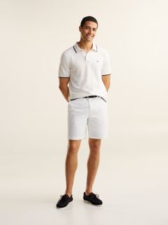 Regular Fit Fine Knit Polo Shirt — Yellow 2