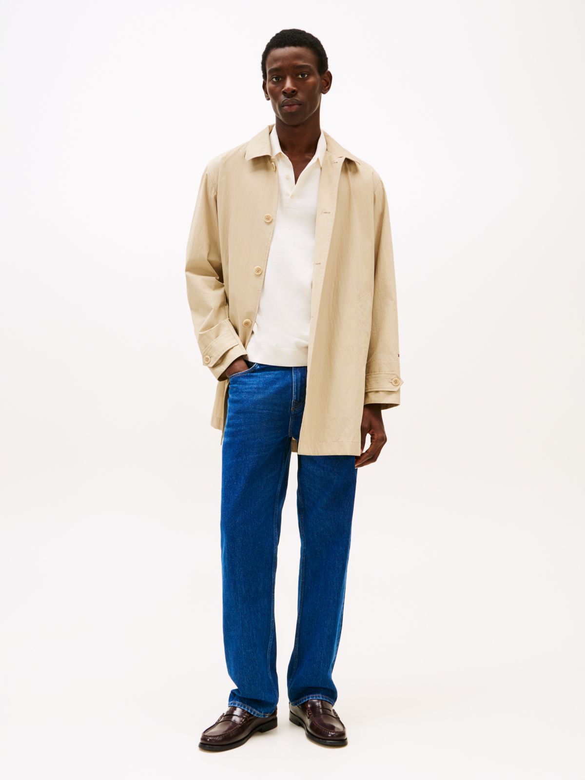 Regular Fit Fine Knit Polo Shirt — Yellow