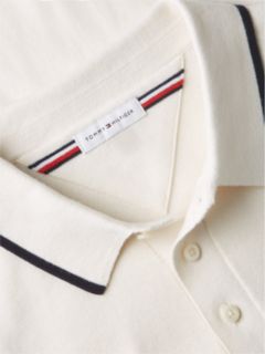 Regular Fit Fine Knit Polo Shirt — Yellow 7