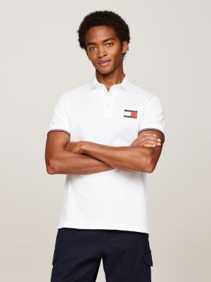 Tommy Hilfiger Paris 1985 Collection Slim Fit Poloshirt | Weiß 