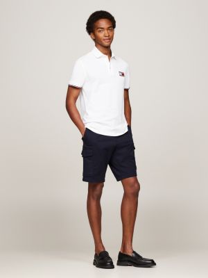 polo 1985 colección tommy hilfiger paris white de hombres tommy hilfiger