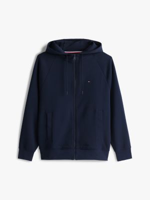 blue hooded tracksuit for men tommy hilfiger