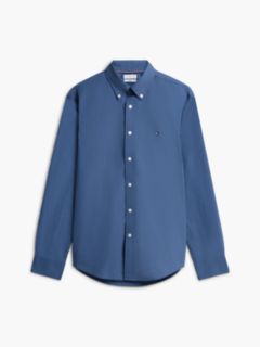 TH Flex Regular Fit Button-Down Shirt — Blue 6