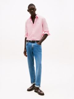TH Flex Regular Fit Button-Down Shirt — Pink 3