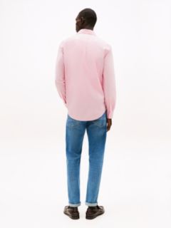 TH Flex Regular Fit Button-Down Shirt — Pink 4
