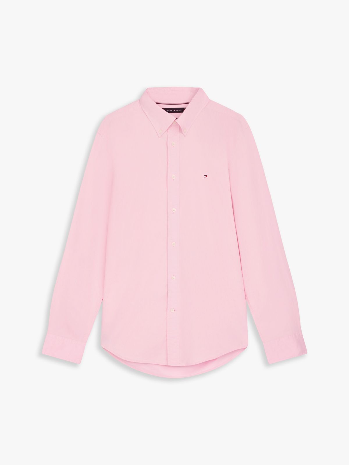 TH Flex Regular Fit Button-Down Shirt — Pink