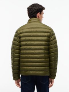 Flag Embroidery Packable Quilted Jacket — Green 5
