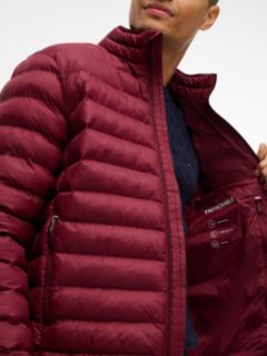 Flag Embroidery Packable Quilted Jacket — Red 4