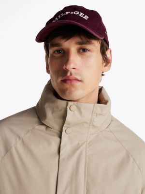 khaki water repellent regatta jacket for men tommy hilfiger