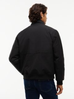 Flag Embroidery Zip-Thru Harrington Jacket — Black 5