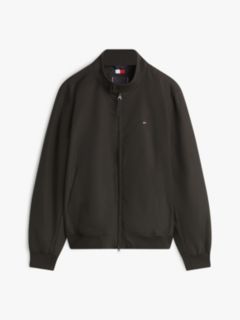 Flag Embroidery Zip-Thru Harrington Jacket — Black 6