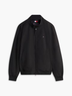 Flag Embroidery Zip-Thru Harrington Jacket — Black 7