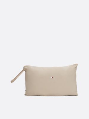 paletot compressible déperlant kaki pour hommes tommy hilfiger