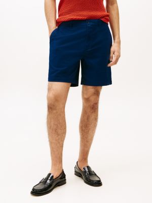 blue 1985 collection chino shorts for men tommy hilfiger