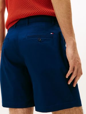 short chino 1985 collection bleu pour hommes tommy hilfiger