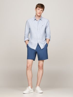 blauw 1985 collection chinoshort voor heren - tommy hilfiger