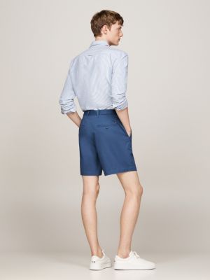 blue 1985 collection chino shorts for men tommy hilfiger