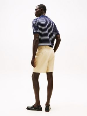 beige 1985 collection chino shorts for men tommy hilfiger