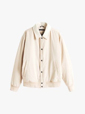 beige smart casual ivy jacket for men tommy hilfiger