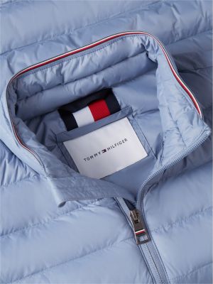 blue packable quilted gilet for men tommy hilfiger