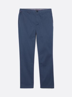 blue denton straight leg chinos for men tommy hilfiger