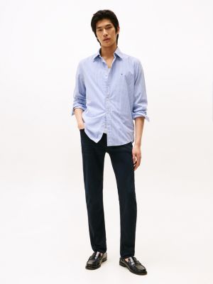 jean slim bleecker blue pour hommes tommy hilfiger