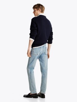 jeans mercer regular fit dritti blu da uomini tommy hilfiger