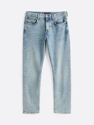 jeans mercer regular fit dritti blu da uomini tommy hilfiger