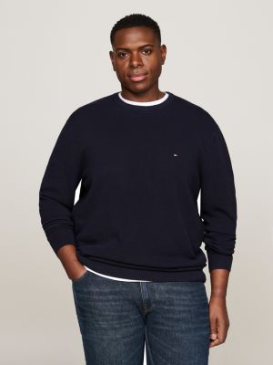 Tommy hilfiger crew neck mens sale