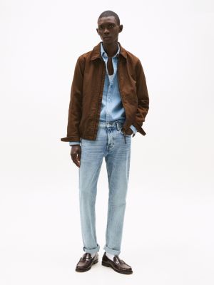 braun wasserabweisende ivy jacke für herren - tommy hilfiger