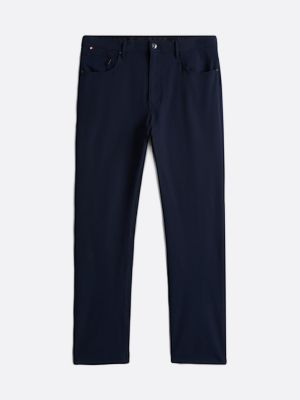 blue denton breathable chinos for men tommy hilfiger