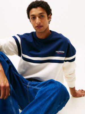 multi hilfiger monotype pullover für herren - tommy hilfiger