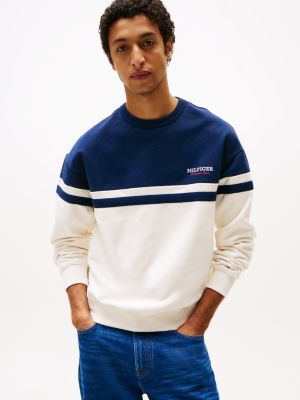 multi hilfiger monotype jumper for men tommy hilfiger