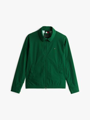 grün leichtgewichtige regular fit ivy jacke für herren - tommy hilfiger