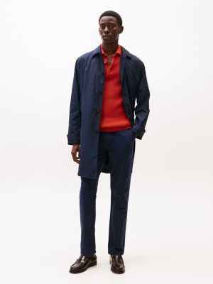 chino denton droit bleu pour hommes tommy hilfiger