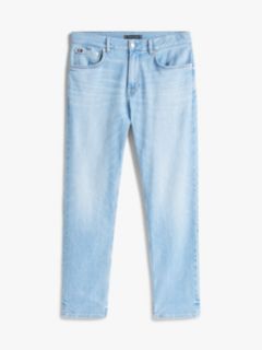 Denton Slim Straight Faded Jeans — Blue 6