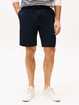 blau performance relaxed fit harlem shorts für herren - tommy hilfiger